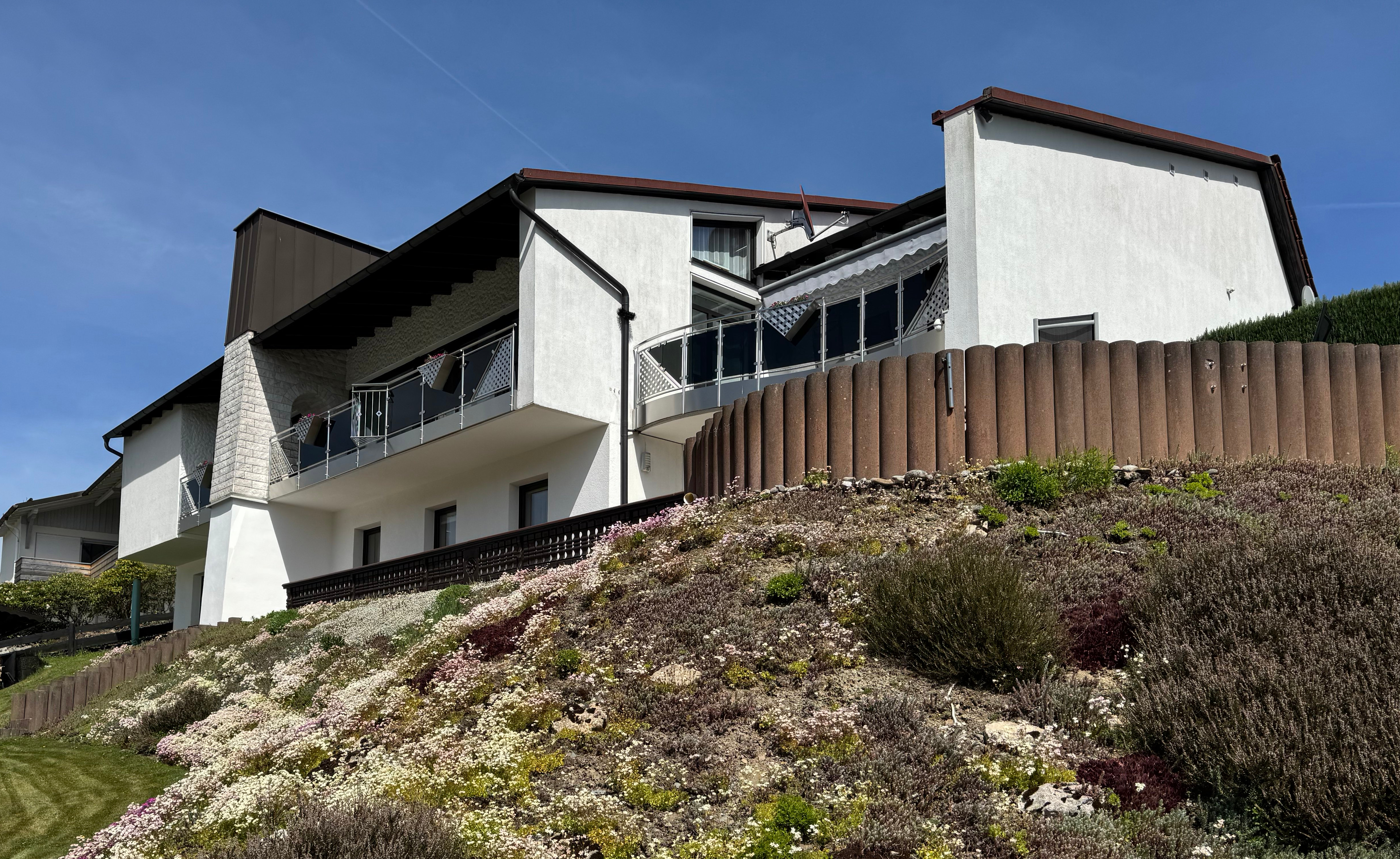 Außenansicht der Pension